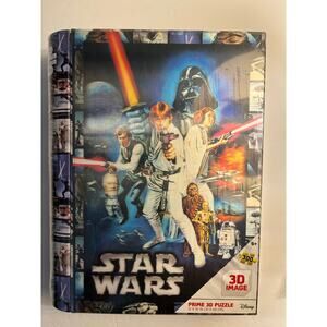 DISNEY STAR WARS PRIME 3D Puzzle Brand NEW 12x18 Inch 300 Pieces Sealed